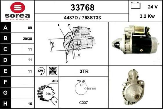 EAI 33768 - Starter www.molydon.hr