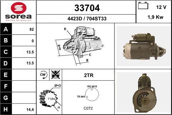 EAI 33704 - Starter www.molydon.hr