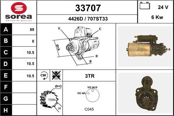 EAI 33707 - Starter www.molydon.hr