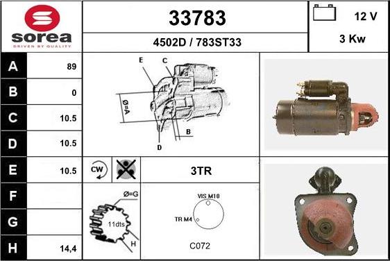 EAI 33783 - Starter www.molydon.hr