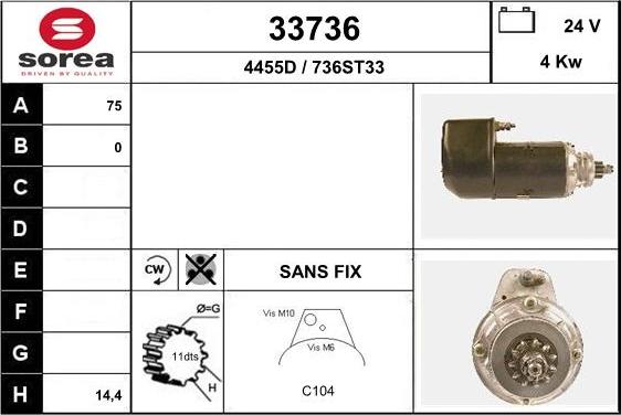 EAI 33736 - Starter www.molydon.hr