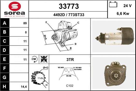 EAI 33773 - Starter www.molydon.hr