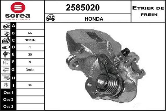 EAI 2585020 - kočione čeljusti www.molydon.hr