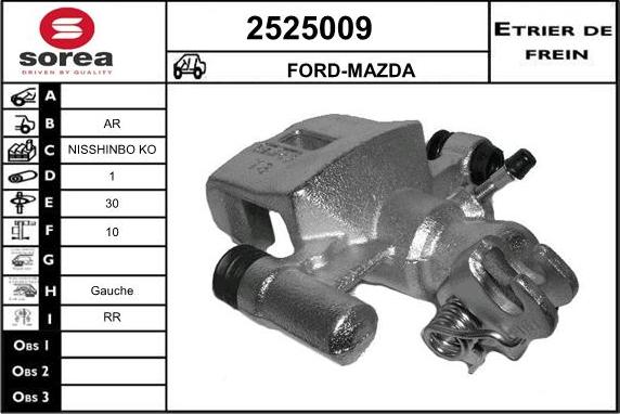 EAI 2525009 - kočione čeljusti www.molydon.hr