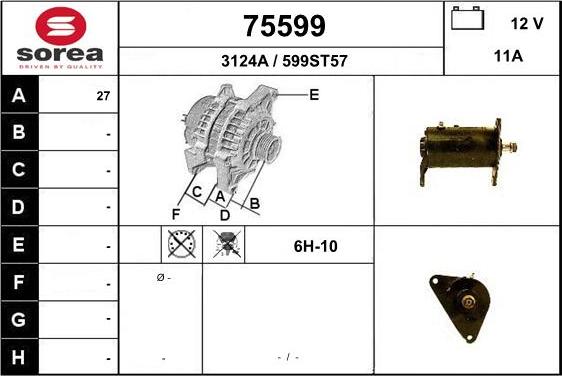 EAI 75599 - Alternator www.molydon.hr