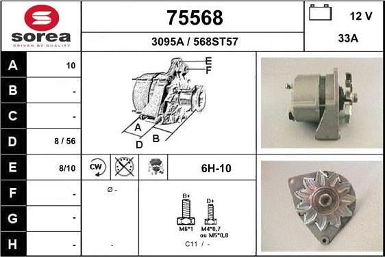 EAI 75568 - Alternator www.molydon.hr