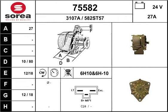 EAI 75582 - Alternator www.molydon.hr