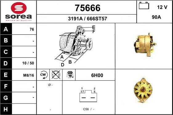 EAI 75666 - Alternator www.molydon.hr