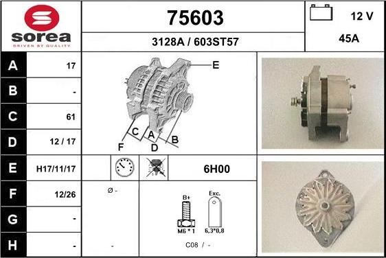 EAI 75603 - Alternator www.molydon.hr