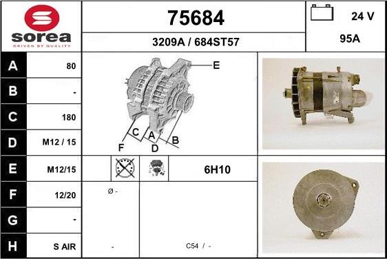 EAI 75684 - Alternator www.molydon.hr