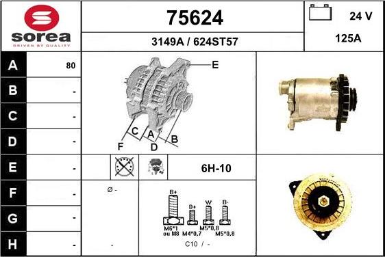 EAI 75624 - Alternator www.molydon.hr