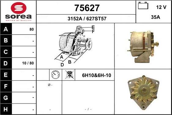 EAI 75627 - Alternator www.molydon.hr