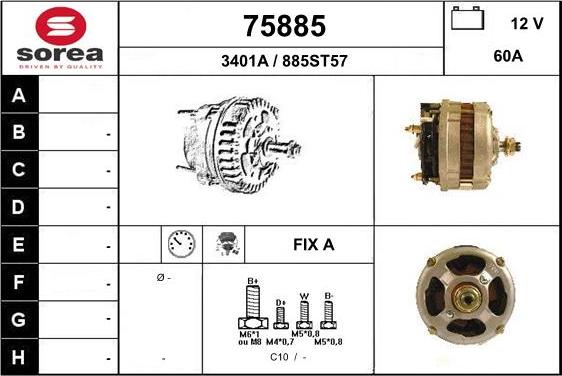 EAI 75885 - Alternator www.molydon.hr