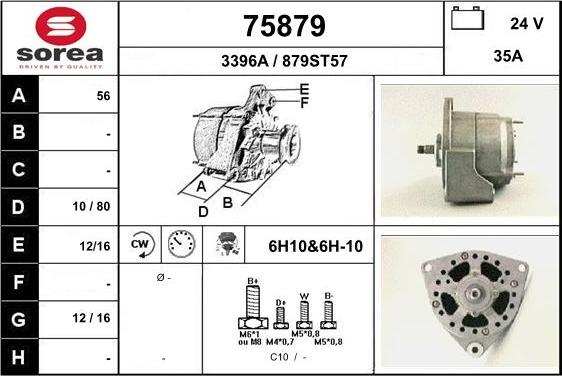 EAI 75879 - Alternator www.molydon.hr