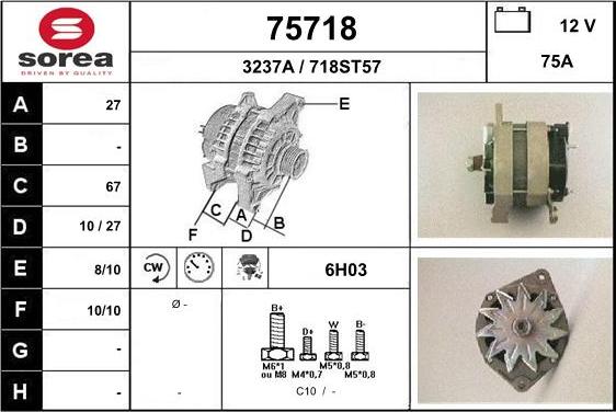 EAI 75718 - Alternator www.molydon.hr