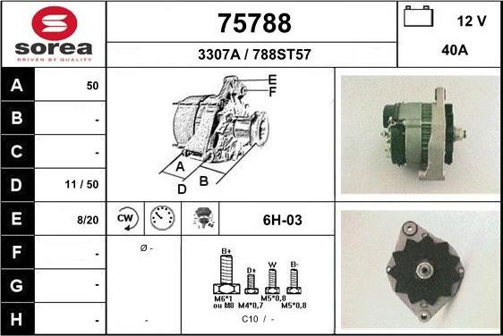 EAI 75788 - Alternator www.molydon.hr