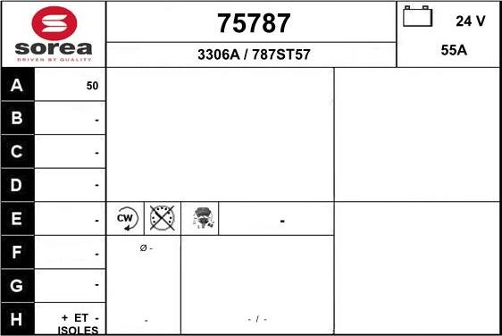 EAI 75787 - Alternator www.molydon.hr