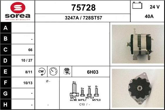 EAI 75728 - Alternator www.molydon.hr