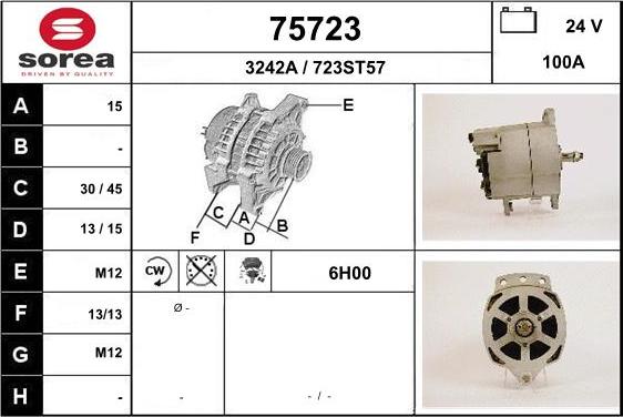 EAI 75723 - Alternator www.molydon.hr