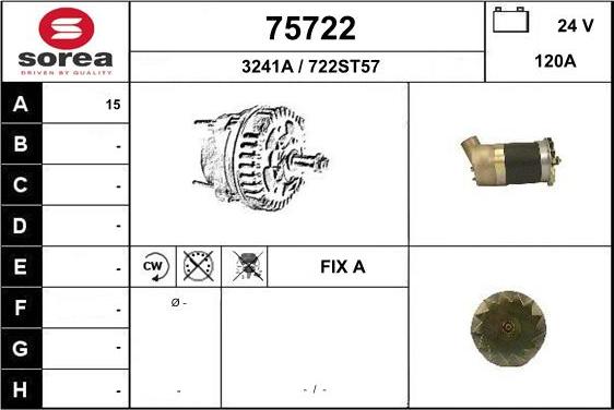 EAI 75722 - Alternator www.molydon.hr