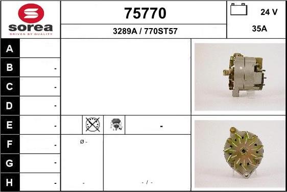 EAI 75770 - Alternator www.molydon.hr