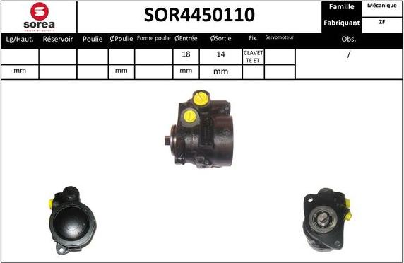 EAI SOR4450110 - Hidraulična pumpa, upravljanje www.molydon.hr