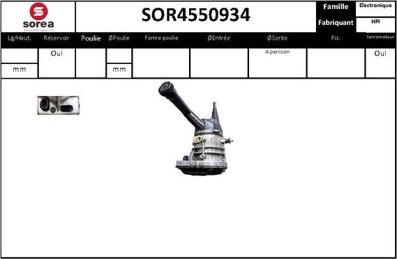 EAI SOR4550934 - Hidraulična pumpa, upravljanje www.molydon.hr