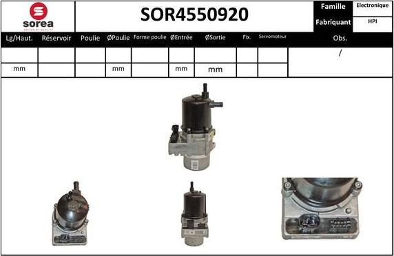 EAI SOR4550920 - Hidraulična pumpa, upravljanje www.molydon.hr