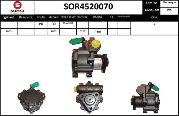 EAI SOR4520070 - Hidraulična pumpa, upravljanje www.molydon.hr