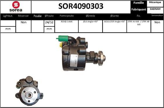 EAI SOR4090303 - Hidraulična pumpa, upravljanje www.molydon.hr