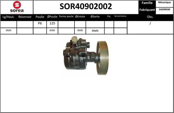 EAI SOR40902002 - Hidraulična pumpa, upravljanje www.molydon.hr