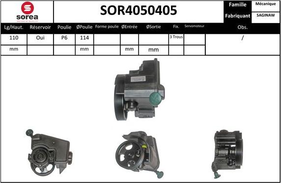 EAI SOR4050405 - Hidraulična pumpa, upravljanje www.molydon.hr