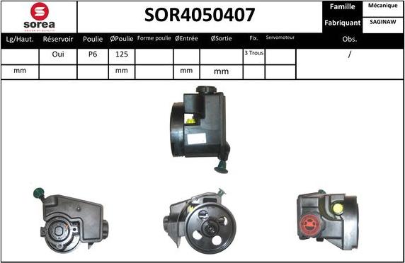 EAI SOR4050407 - Hidraulična pumpa, upravljanje www.molydon.hr