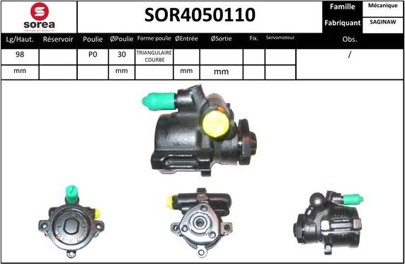 EAI SOR4050110 - Hidraulična pumpa, upravljanje www.molydon.hr