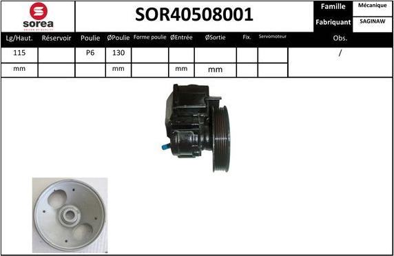 EAI SOR40508001 - Hidraulična pumpa, upravljanje www.molydon.hr