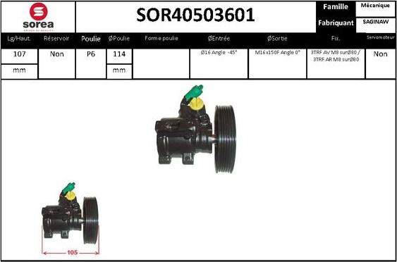 EAI SOR40503601 - Hidraulična pumpa, upravljanje www.molydon.hr