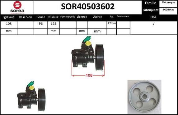 EAI SOR40503602 - Hidraulična pumpa, upravljanje www.molydon.hr