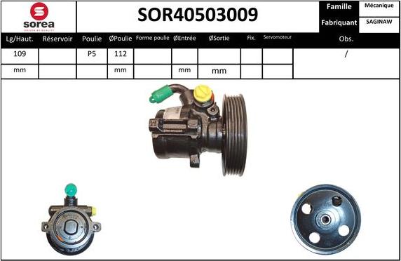 EAI SOR40503009 - Hidraulična pumpa, upravljanje www.molydon.hr