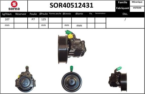 EAI SOR40512431 - Hidraulična pumpa, upravljanje www.molydon.hr