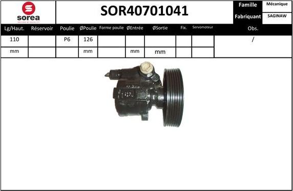 EAI SOR40701041 - Hidraulična pumpa, upravljanje www.molydon.hr