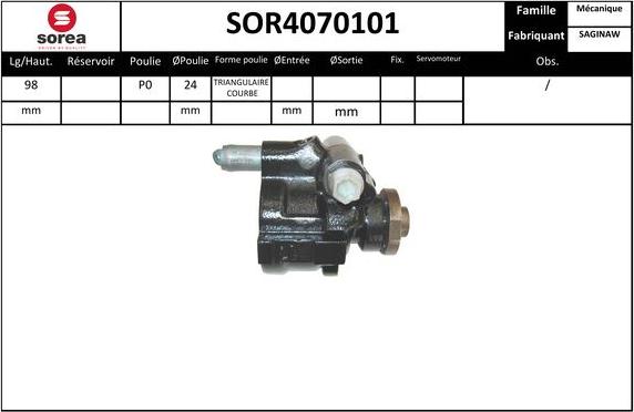 EAI SOR4070101 - Hidraulična pumpa, upravljanje www.molydon.hr