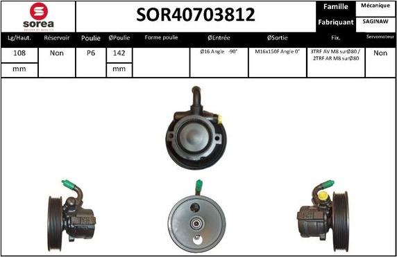 EAI SOR40703812 - Hidraulična pumpa, upravljanje www.molydon.hr