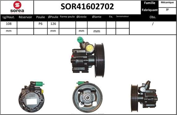 EAI SOR41602702 - Hidraulična pumpa, upravljanje www.molydon.hr