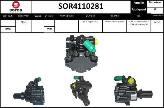 EAI SOR4110281 - Hidraulična pumpa, upravljanje www.molydon.hr