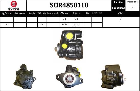 EAI SOR4850110 - Hidraulična pumpa, upravljanje www.molydon.hr