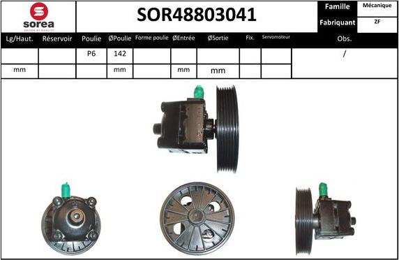 EAI SOR48803041 - Hidraulična pumpa, upravljanje www.molydon.hr