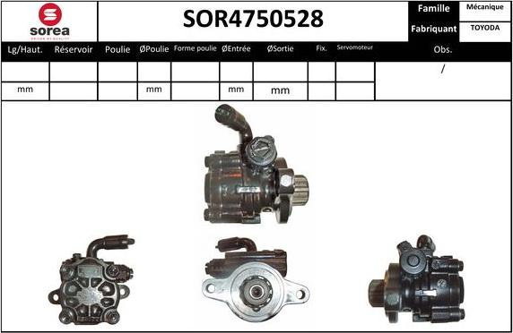 EAI SOR4750528 - Hidraulična pumpa, upravljanje www.molydon.hr