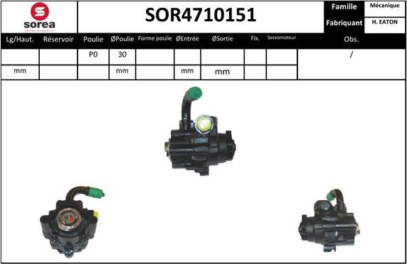 EAI SOR4710151 - Hidraulična pumpa, upravljanje www.molydon.hr