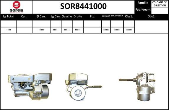 EAI SOR8441000 - Stup upravljača www.molydon.hr