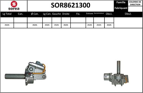 EAI SOR8621300 - Stup upravljača www.molydon.hr